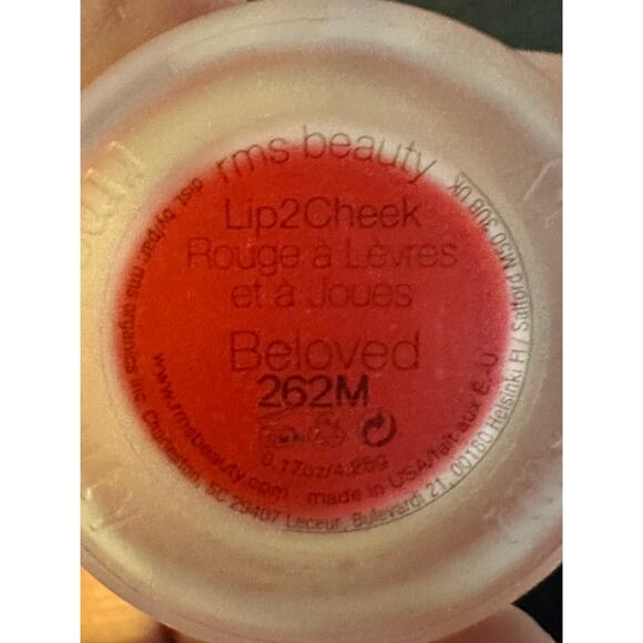 NEW Rms Beauty Lip2Cheek Beloved 0.19 fl oz - Picture 1 of 3